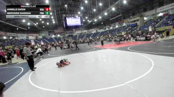 58 lbs Semifinal - Avrielle Eaton, Duran Elite vs Mercedes Banegas, Poway Elite