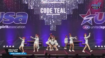 Infinity Allstars - Code Teal [2025 L3 Junior - D2 - A Day 2] 2025 USA All Star Cheer Super Nationals