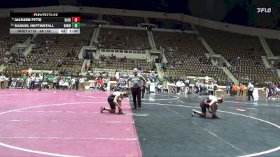 6A 190 lbs Champ. Round 2 - Jacksen Pitts, Saraland vs Samuel Heptinstall, Brookwood Jr-Sr