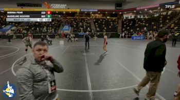 135 lbs Champ. Round 1 - Madeline Hoover, Mason City vs Sienna Fehr, Algona