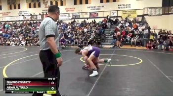 106 lbs Cons. Round 3 - Aidan Autullo, Fremont Ross vs Shamus Fogarty, Elyria