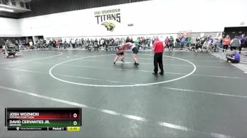 285 lbs Cons. Round 3 - Josh Woznicki, Stevens Point High vs David Cervantes Jr., Denmark