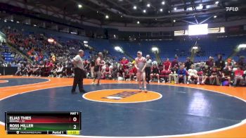 175 lbs Finals (8 Team) - Ross Miller, Vandalia vs Elias Thies, Roxana