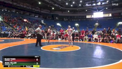 175 lbs Finals (8 Team) - Ross Miller, Vandalia vs Elias Thies, Roxana