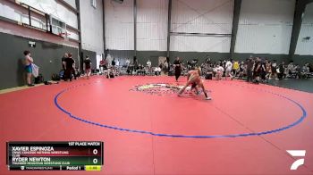 113 lbs 1st Place Match - Xavier Espinoza, CNWC Concede Nothing Wrestling Club vs Ryder Newton, Thunder Mountain Wrestling Club