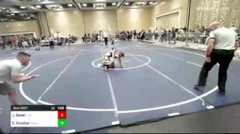83 lbs Quarterfinal - Jack Baker, Livermore Elite WC vs Emilio Escobar, Granite WC