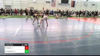 130 lbs Consolation - Mickey Rock, WAR Wrestling Club vs Micah Salcido, Parker Invictus WC