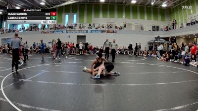 132 lbs Round 3 (4 Team) - Landon Lewis, Celtic WC vs Isaac Santos, The Outsiders