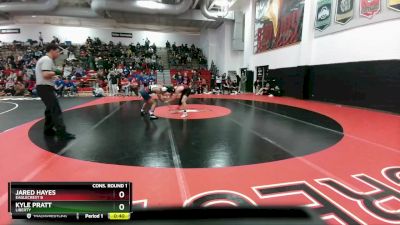 144 lbs Cons. Round 1 - Kyle Pratt, Liberty vs Jared Hayes, Eaglecrest B