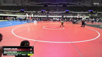 Rookie 3-5 64 Champ. Round 1 - Zachary Colvin, Smithfield Youth Wrestling vs Benjamin Grew, Great Neck Wrestling Club