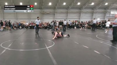 132 lbs Finals (2 Team) - Evan Ulrich, Freakztyle Wrecking Crew vs Ethan Curry, St Vincent St Mary