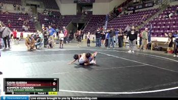 63 lbs Cons. Round 2 - Kommon Cunanan, Inland Northwest Wrestling Training Center vs Gavin Guerra, Steel City Reloaded Wrestling Club