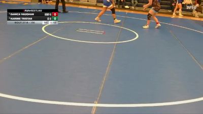 190 lbs 5th Place Match - Danica Vaughan, Kearney vs Karime Tristan, Lincoln East