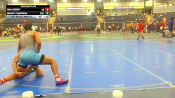 157 lbs 5th Place Match - Brady Campbell, The Citadel vs Shai Keery, Keiser University