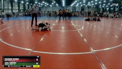 96 lbs Rd# 9- 2:15pm Saturday Final Pool - Nox Obrien, SELECT, Utah vs Xander Parra, East Coast Elite