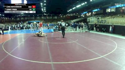 138 lbs Cons. Round 2 - Lenny Fries, Flagler Palm Coast vs Luke Hutchinson, Woodward Academy