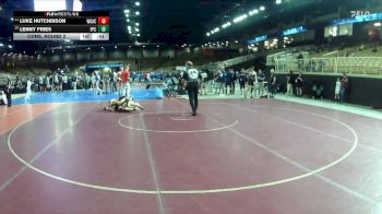 138 lbs Cons. Round 2 - Lenny Fries, Flagler Palm Coast vs Luke Hutchinson, Woodward Academy