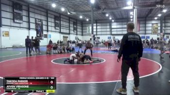 100 lbs 1st Place Match - Ayven Virasone, Darkhorse vs Takoda Parker, Machine Shed Wrestling