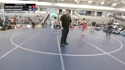 150 lbs Greyson Meyer, Pennsylvania Blue vs Xander Fronhofer, California Gold