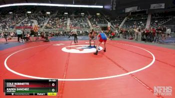 3A-165 lbs Champ. Round 1 - Cole Robinette, Evanston vs Kaden Sanchez, Worland