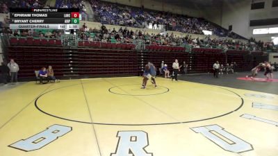 215 lbs Quarterfinal - Ephraim Thomas, Lancaster vs Bryant Cherry, Airport