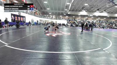 124 lbs Champ. Round 1 - Laura Alcantor Soto, Simon Fraser University vs Kamilah Brooks, Lindsey Wilson