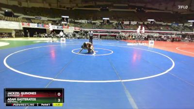 106 lbs Quarters & Wb (16 Team) - Jackzel Quinones, Gloucester vs Adam Gasteratos, Whitehall