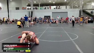 140 lbs Round 1 (6 Team) - Noah Weiser, Revival Black vs Carter Chlebove, Mat Assassins Red