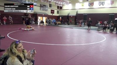 131.8-143.4 Champ. Round 3 - Caleb Lightfoot, Dubuque Wrestling Club vs Connor Cain, Dubuque Wrestling Club