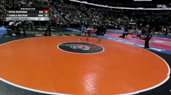 G145-5A Champ. Round 1 - Camila Beltran, Prairie View High School Girls vs Myka Martinez, Widefield Girls