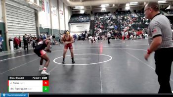 184 lbs Cons. Round 3 - Matthew Rodriguez, Unattached vs Jameel Coles, Northwest Kansas Technical College