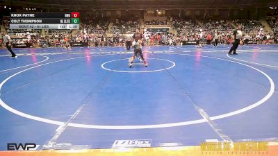 61 lbs Round Of 32 - Knox Payne, Roundtree Wrestling Academy vs Colt Thompson, Nebraska Elite