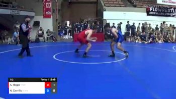170 lbs Round 4 (16 Team) - Aidan Higgs, TCWA vs Nathaniel Carrillo, KCWA