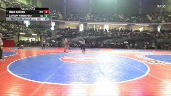 144-4A Quarterfinal - Meco Favors, St Pius X School vs Carson Kimbrough, Ola