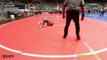 102 lbs Consi Of 16 #2 - Brinlie Bazer, Nebraska Wrestling Academy vs Stellarose Munoz, California Grapplers