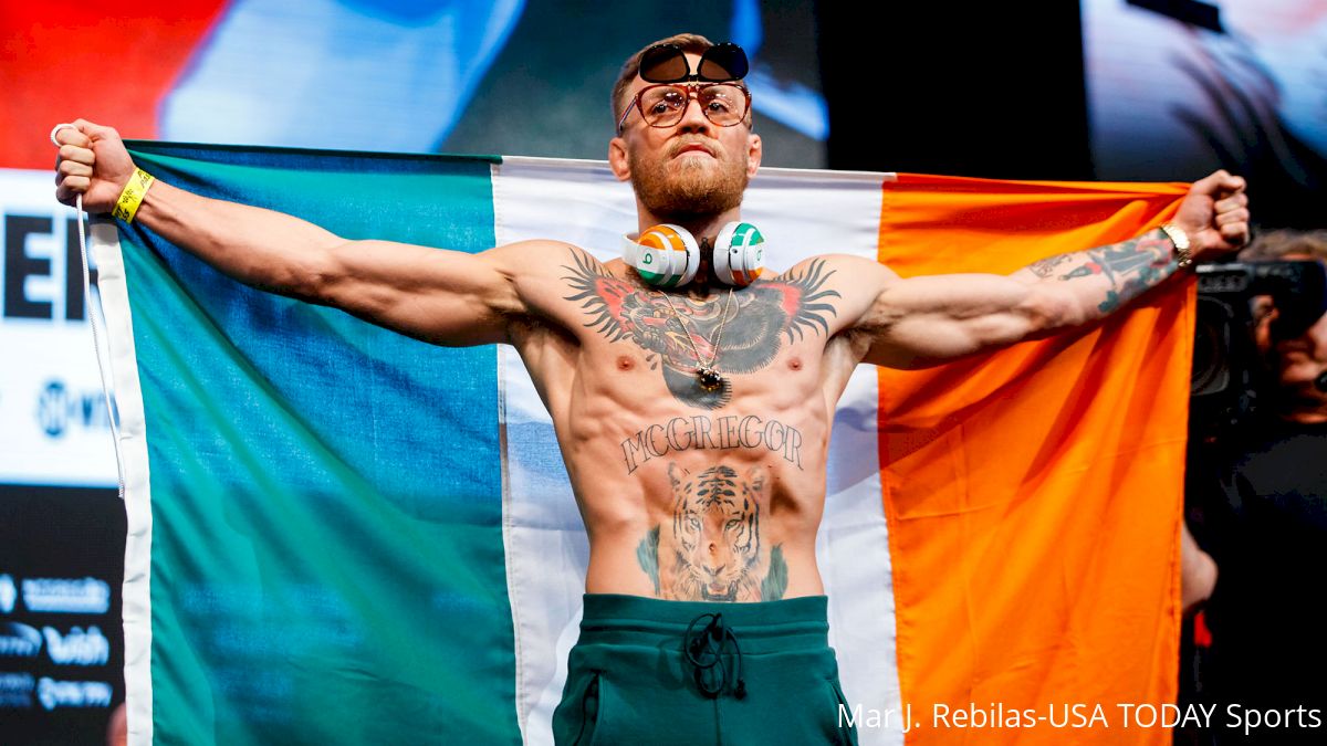 Conor McGregor Posts Picture Grappling At SBG Ireland