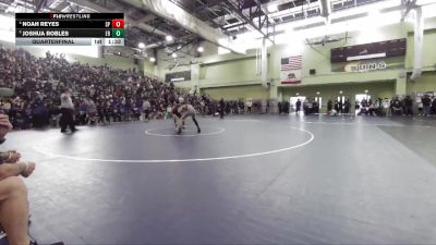 113 lbs Quarterfinal - Joshua Robles, EAGLE ROCK vs Noah Reyes, SAN PEDRO