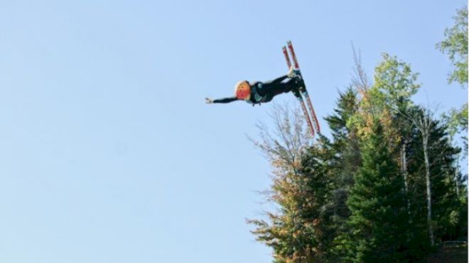 Former Texas Dreams Gymnast Dani Loeb Becomes Amazing Aerial Skier