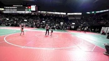 55 lbs Cons. Semi - Ryan Rafferty, EAG2 vs Nash Hallman, MLW2