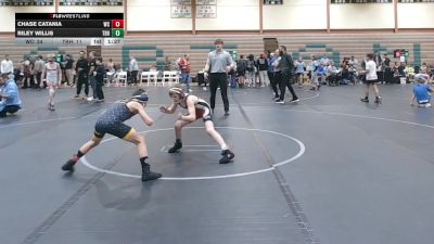 72 lbs Round 7 (8 Team) - Chase Catania, Wrecking Crew vs Riley Willis, Team Blue Hen