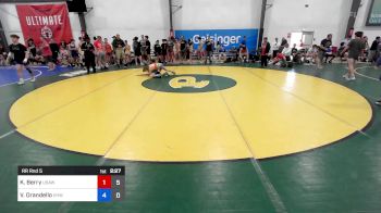 45 kg Rr Rnd 5 - Kylan Berry, USAW Maine vs Vincent Orandello, Vougar's Honors Wrestling