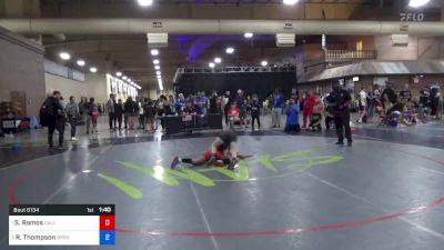 41 kg Final - Sky Ramos, California vs Rocky Thompson, Open Mats Wrestling Club