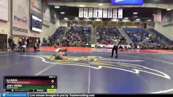 157 lbs Quarterfinal - Joey Mora, Unattached vs Aj Raya, California Baptist (Calif.)