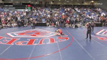 106 lbs Semifinal - Luke Loren, CA vs Max Lindquist, MO
