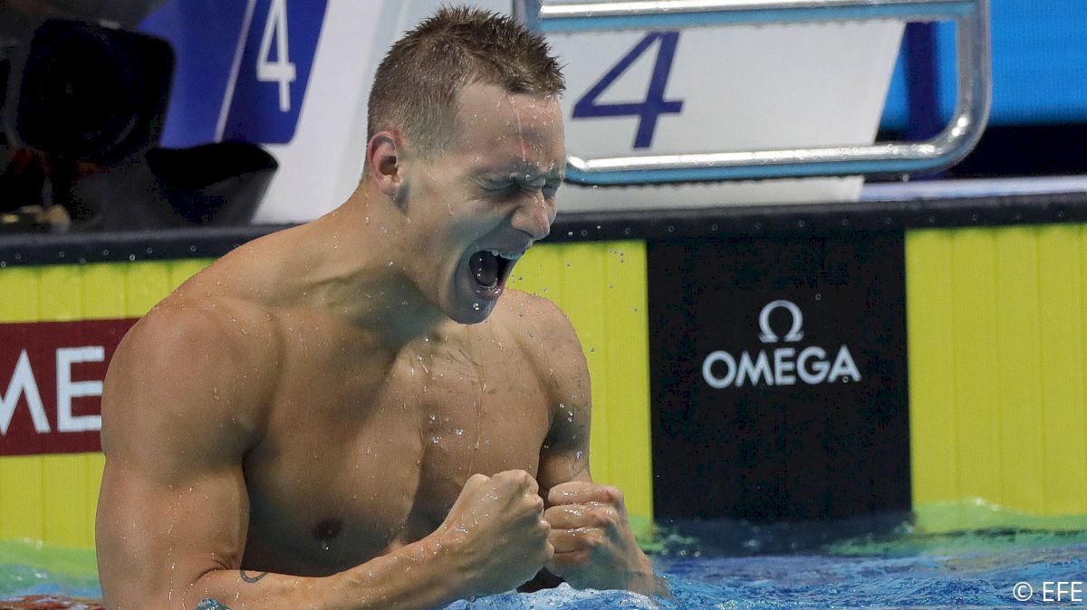 WATCH: Caeleb Dressel Drops 17.63 50 Freestyle