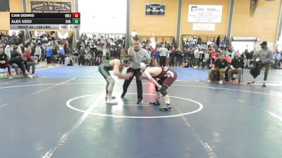 138 lbs Round Of 32 - Cam Dennis, Noble vs Alex Uzzo, Guilford