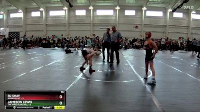 76 lbs Round 5 (10 Team) - RJ Shay, Rambler WC vs Jameson Lewis, The Wrestling Mill