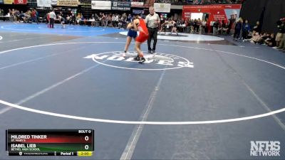 132G Champ. Round 1 - Isabel Lieb, Bethel High School vs Mildred Tinker, St. Mary`s
