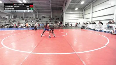 182 lbs Rr Rnd 3 - Zechariah Brown, Kempsville Wrestling Club vs Que Hunter, The Fort Hammers Maroon