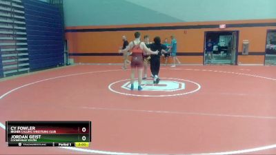 170 lbs Semifinal - Cy Fowler, Higher Calling Wrestling Club vs Jordan Geist, Cookeville Youth